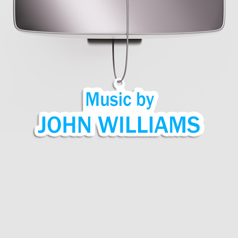 Music by John Williams Geek Car Air Fresheners