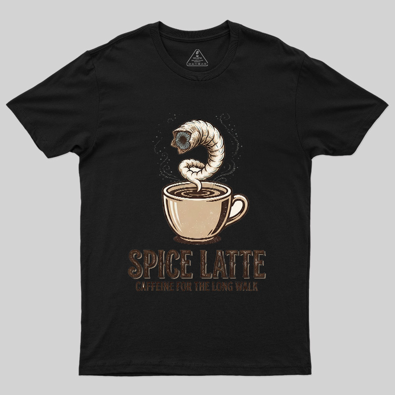Caffeine For The Long Walk Geek T-Shirt Geek T-Shirt