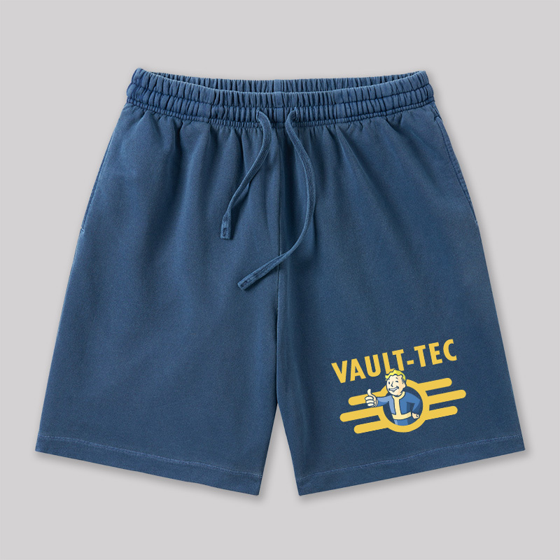 Hang In There It Gets Worse Geeky Washed Shorts