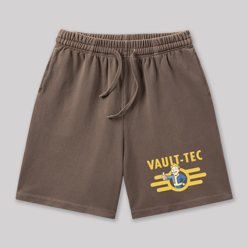 Hang In There It Gets Worse Geeky Washed Shorts