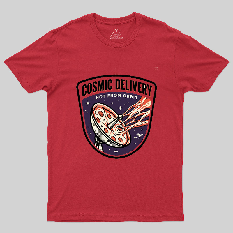 Cosmic Delivery Geek T-Shirt