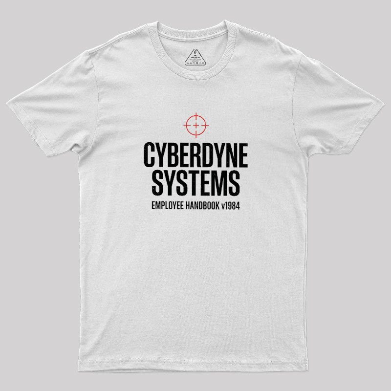 Cyberdyne Systems Employee Handbook Geek T-Shirt