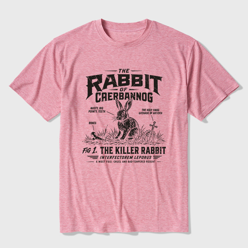 The Rabbit of Caerbannog Ultra Soft Heather Tee