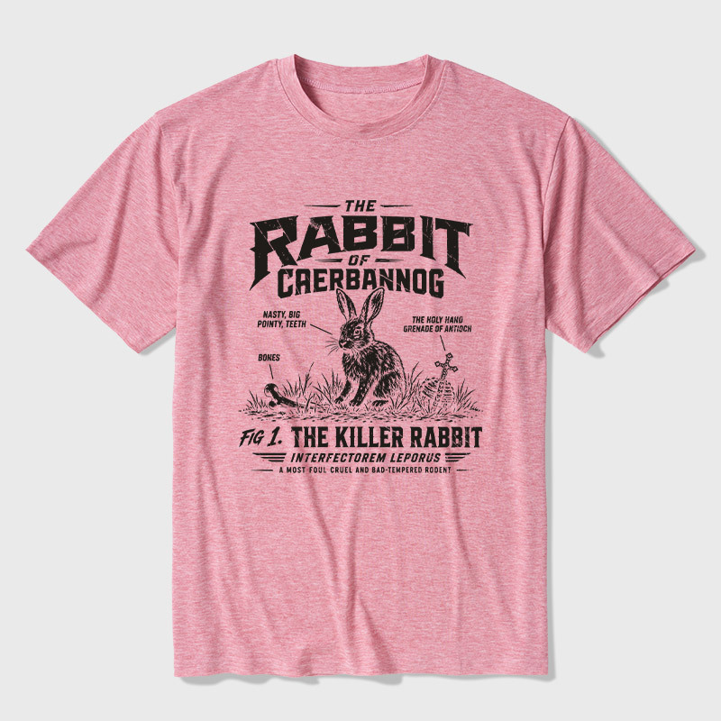 The Rabbit of Caerbannog Ultra Soft Heather Tee