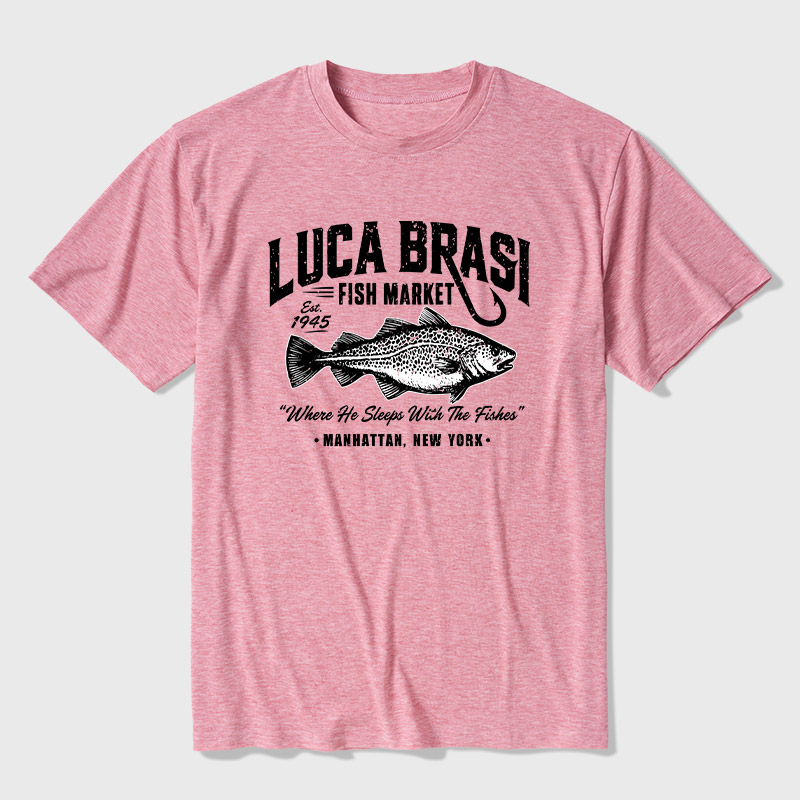 Luca Brasi Fishing Charters Ultra Soft Heather Tee