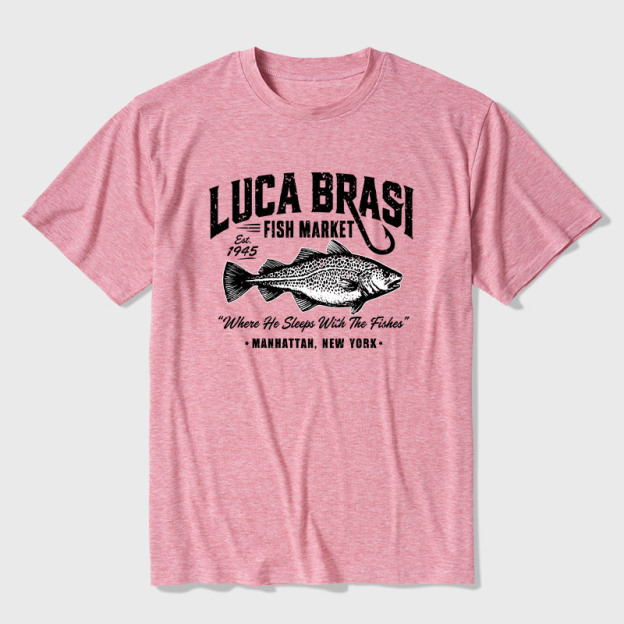 Luca Brasi Fishing Charters Ultra Soft Heather Tee