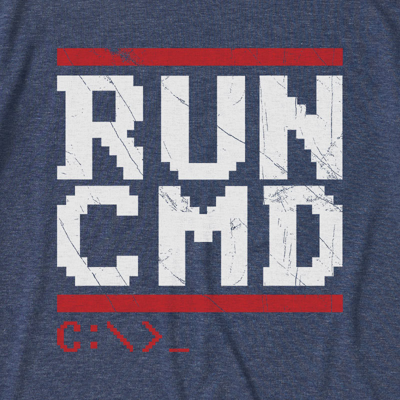 Run CMD Ultra Soft Heather Tee