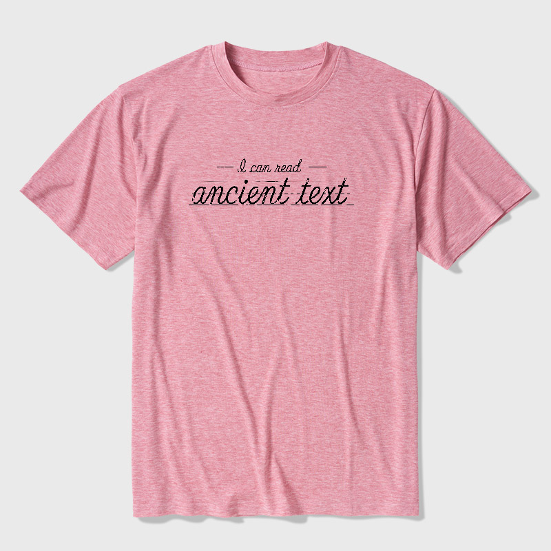 Ancient Text Ultra Soft Heather Tee