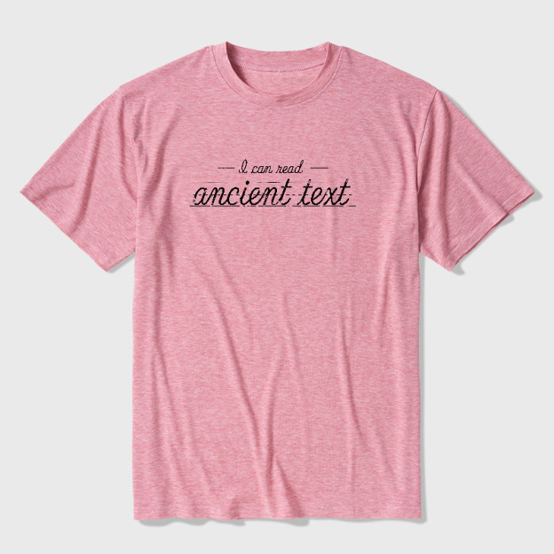 Ancient Text Ultra Soft Heather Tee