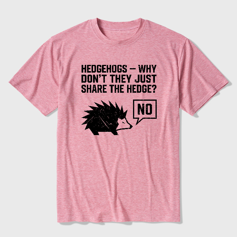 Just Share The Hedge Ultra Soft Heather Tee