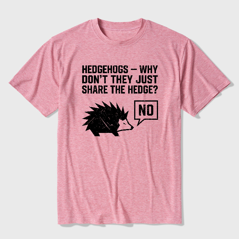Just Share The Hedge Ultra Soft Heather Tee