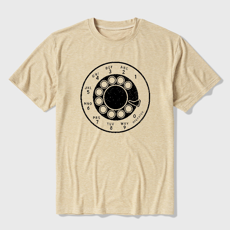 Rotary Dial Vintage Ultra Soft Heather Tee