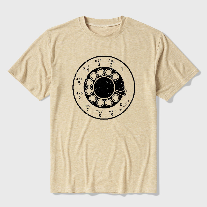 Rotary Dial Vintage Ultra Soft Heather Tee