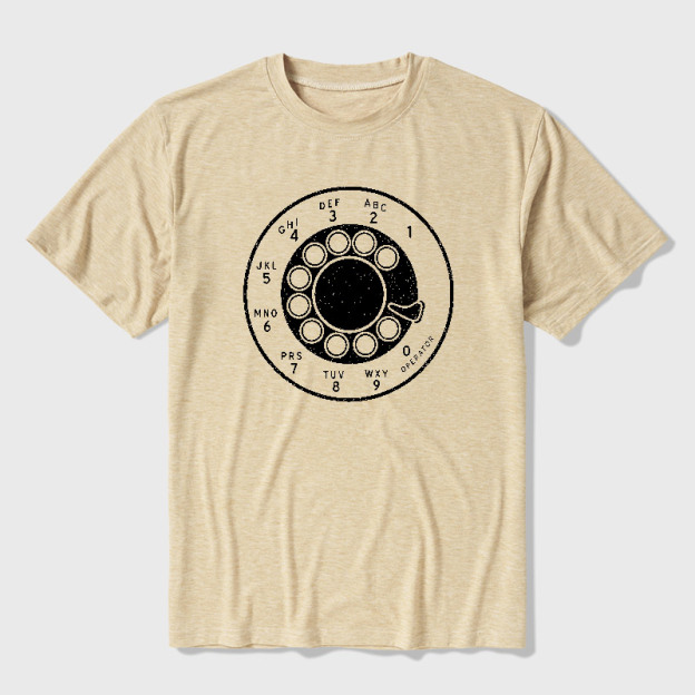 Rotary Dial Vintage Ultra Soft Heather Tee