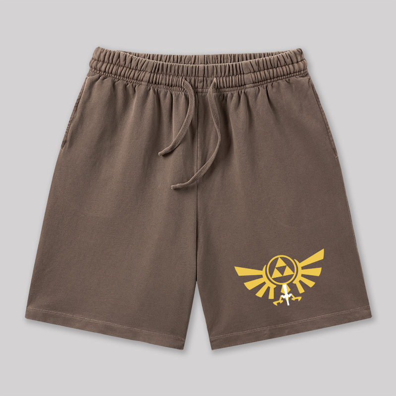 Triforce Geeky Washed Shorts