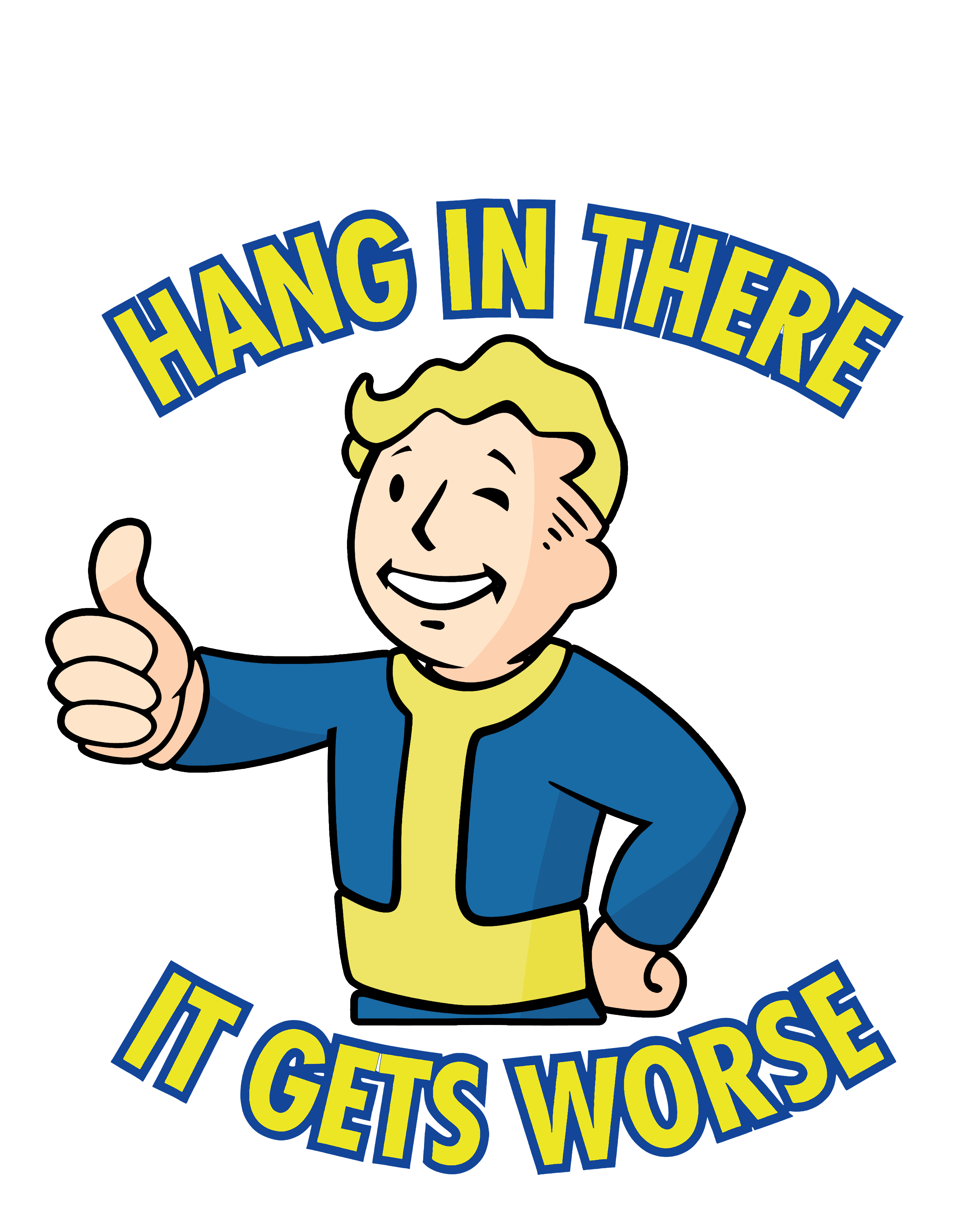 Hang In There It Gets Worse Geek Car Air Fresheners