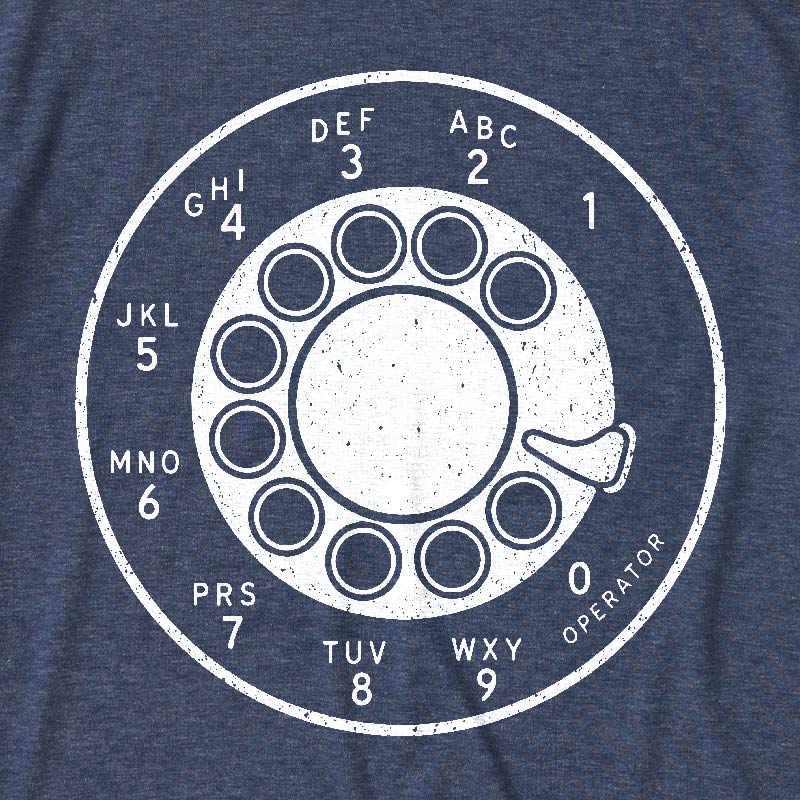 Rotary Dial Vintage Ultra Soft Heather Tee