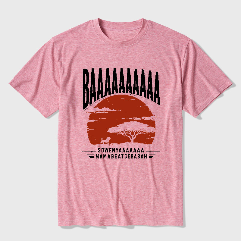 Baaa Sownyaaa Mamabeatsebabah Ultra Soft Heather Tee
