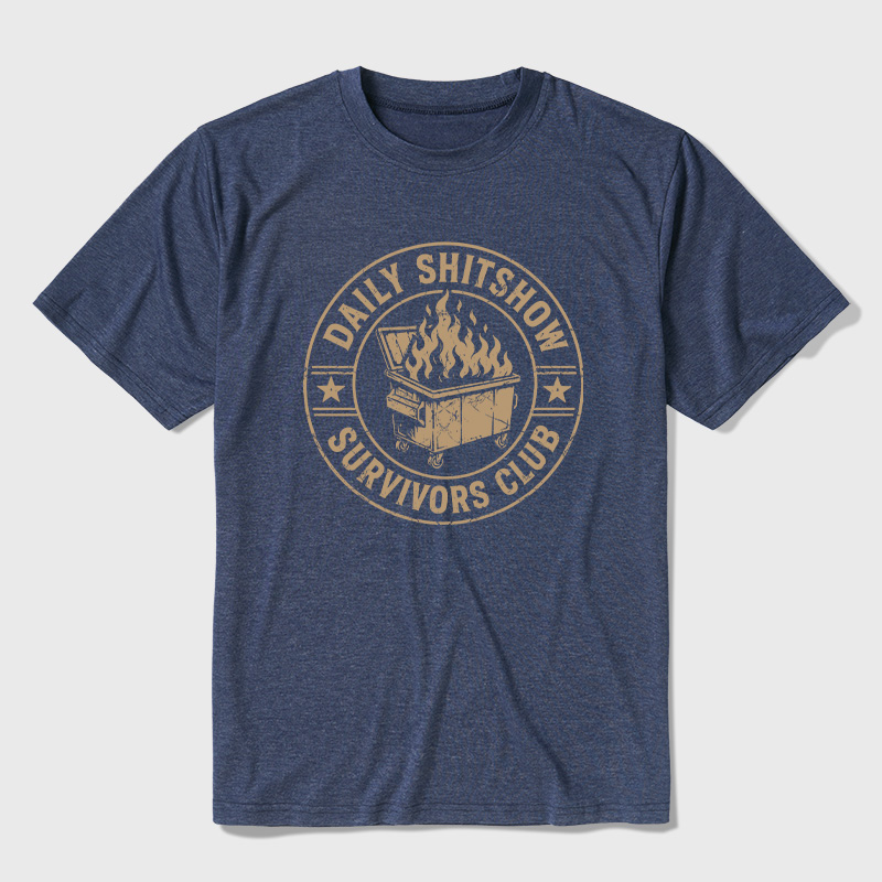 Daily Shitshow Ultra Soft Heather Tee