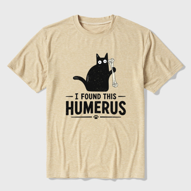 I Found This Humerus Ultra Soft Heather Tee