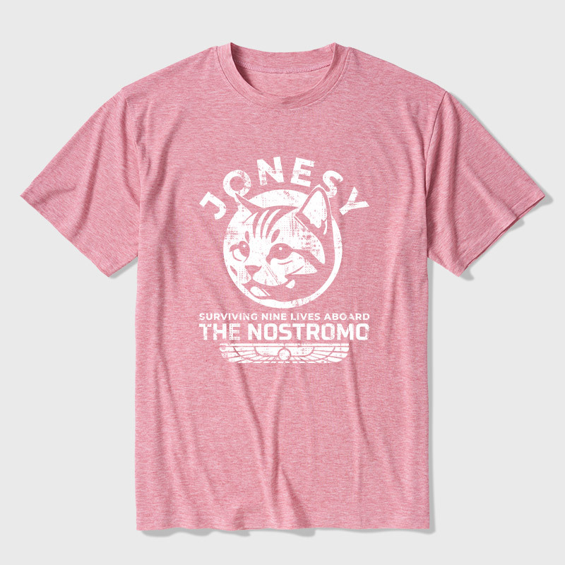 Jonesy Surviving Nine Lives Aboard The Nostromo Ultra Soft Heather Tee