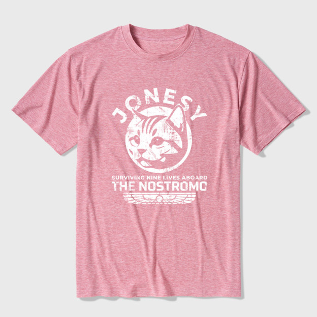 Jonesy Surviving Nine Lives Aboard The Nostromo Ultra Soft Heather Tee