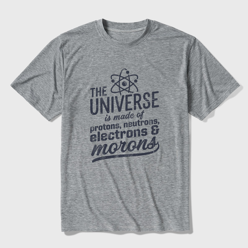 The Composition Of The Universe Science Ultra Soft Heather Tee