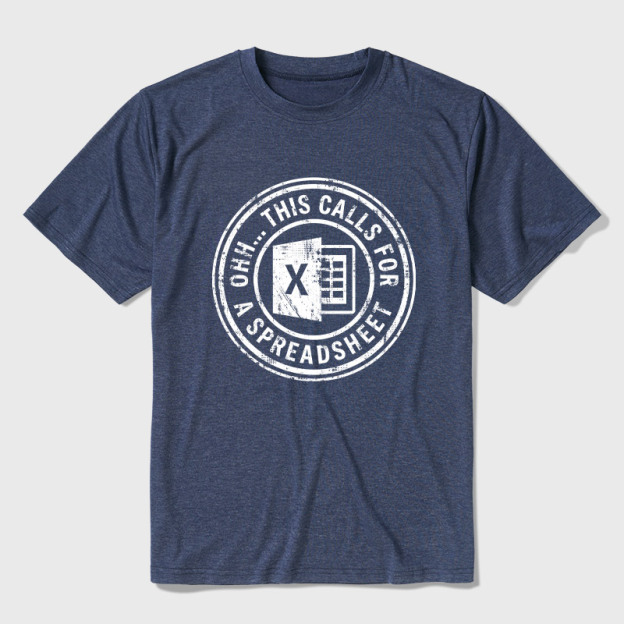Ohh This Calls For A Spreadsheet Ultra Soft Heather Tee