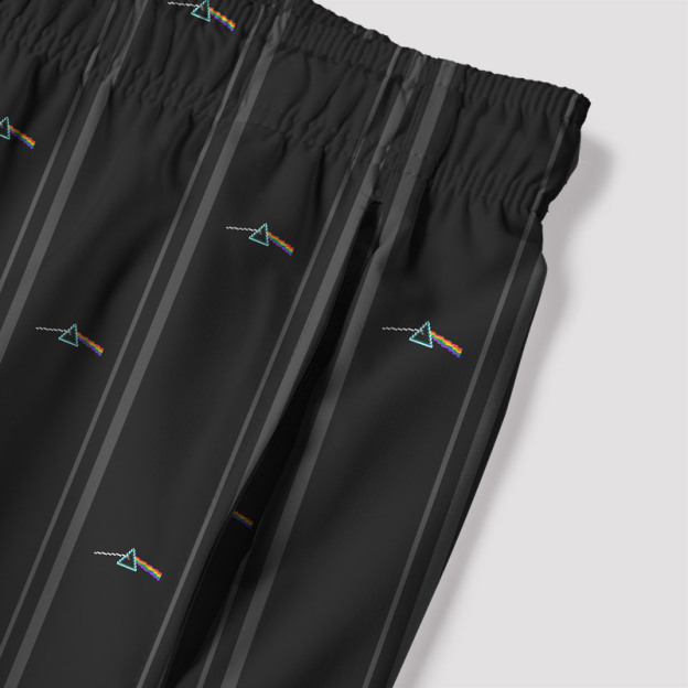 The Dark Side of 8-Bit Geek Hawaiian Swim Trunks
