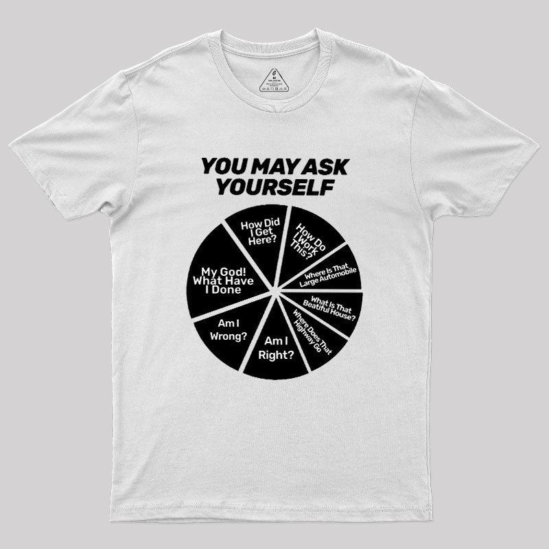 You May Ask Yourself Geek T-Shirt