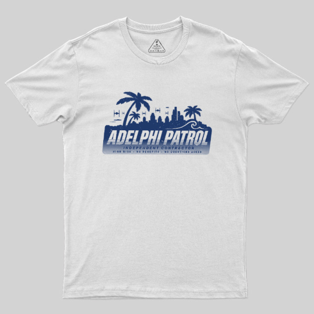 High Risk No Benefits Sci-Fi Contractor Geek T-Shirt