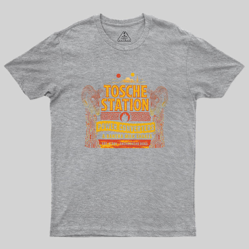 Space Fuel Stop Power Converter Geek T-Shirt
