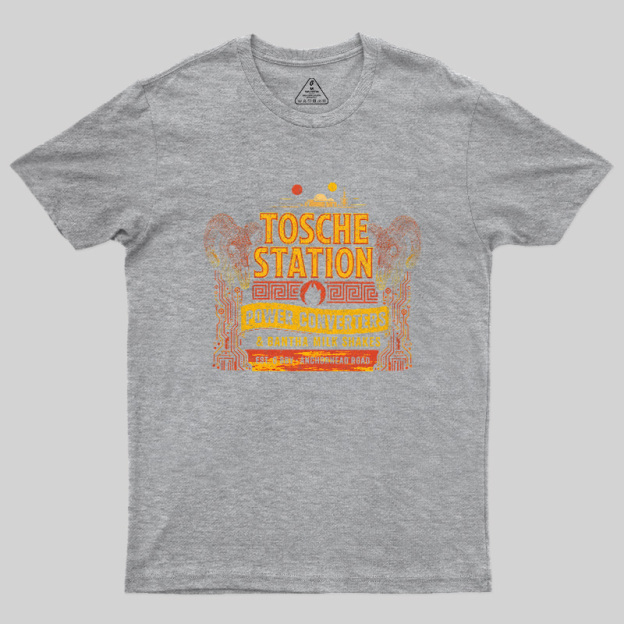 Space Fuel Stop Power Converter Geek T-Shirt