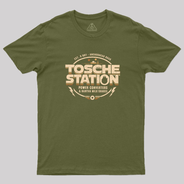 Power Converters And Bantha Milk Shakes Geek T-Shirt