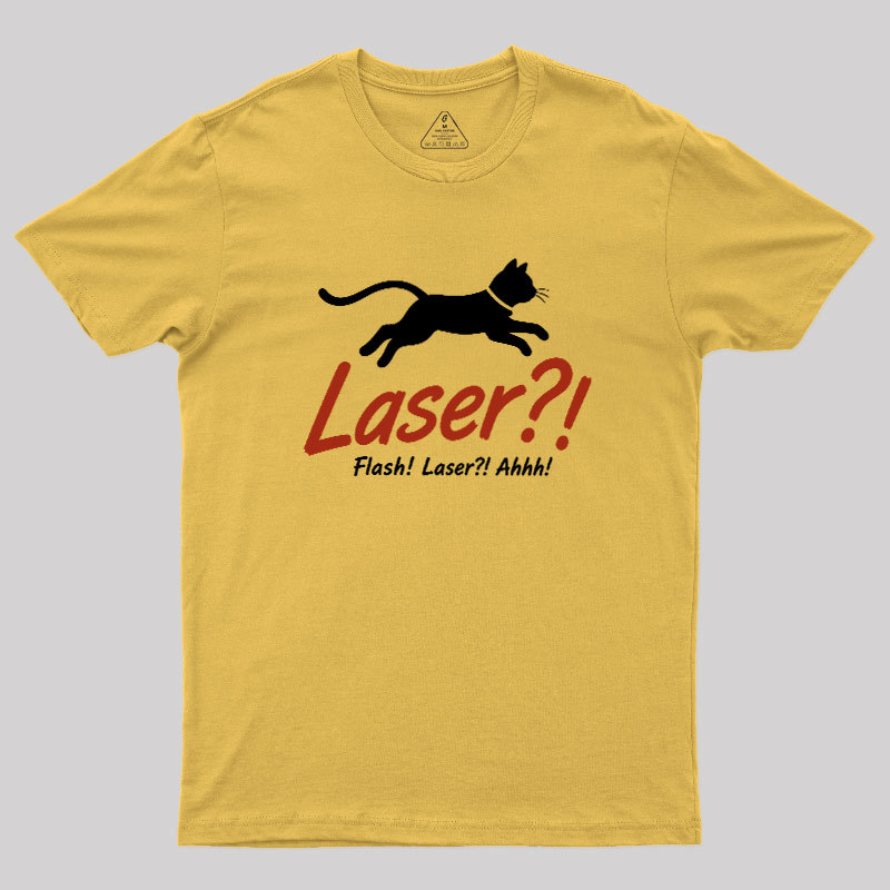 Flash Laser Ahhh Geek T-Shirt