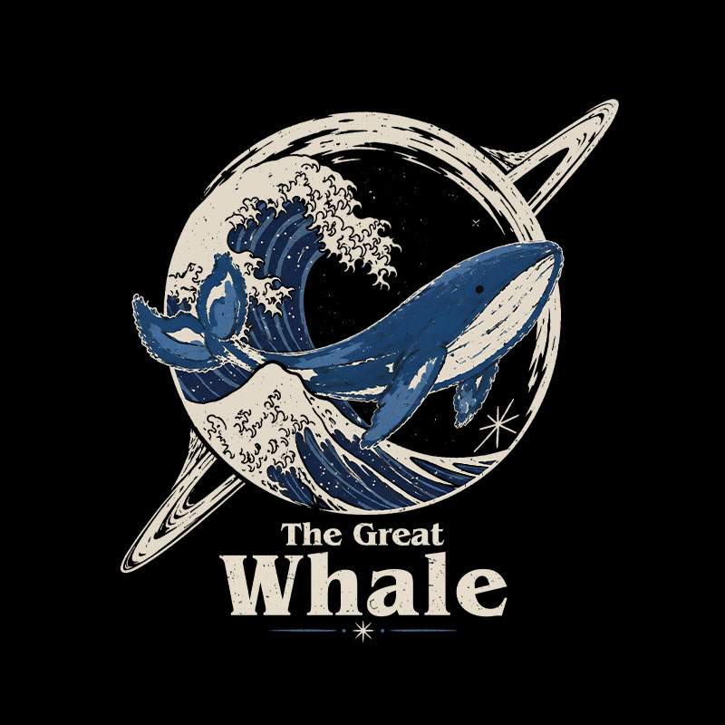 The Great Whale Geek T-Shirt