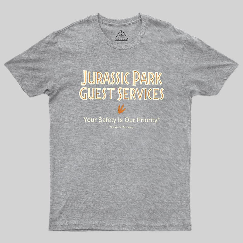 Ancient Reptile Park Guest Service Geek T-Shirt
