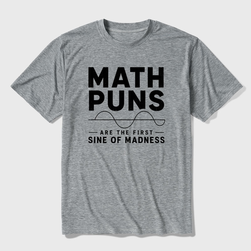 Math Pun Ultra Soft Heather Tee