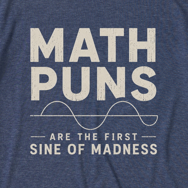 Math Pun Ultra Soft Heather Tee