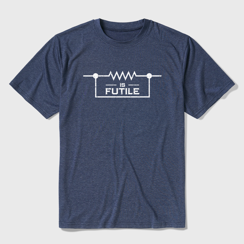 Funny Engineer Resistor Geek Science Ultra Soft Heather Tee