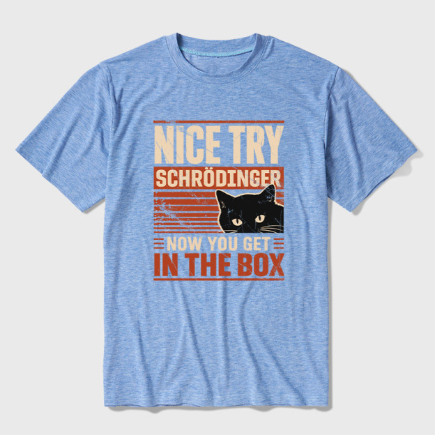 You Get Schrodinger's cat In The Box Ultra Soft Heather Tee