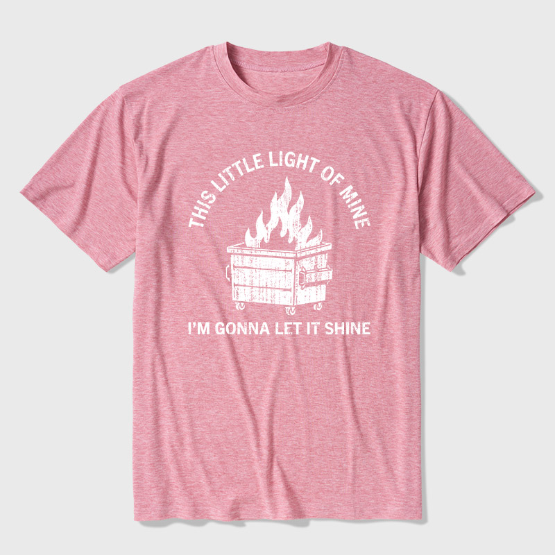 Dumpster Fire Ultra Soft Heather Tee