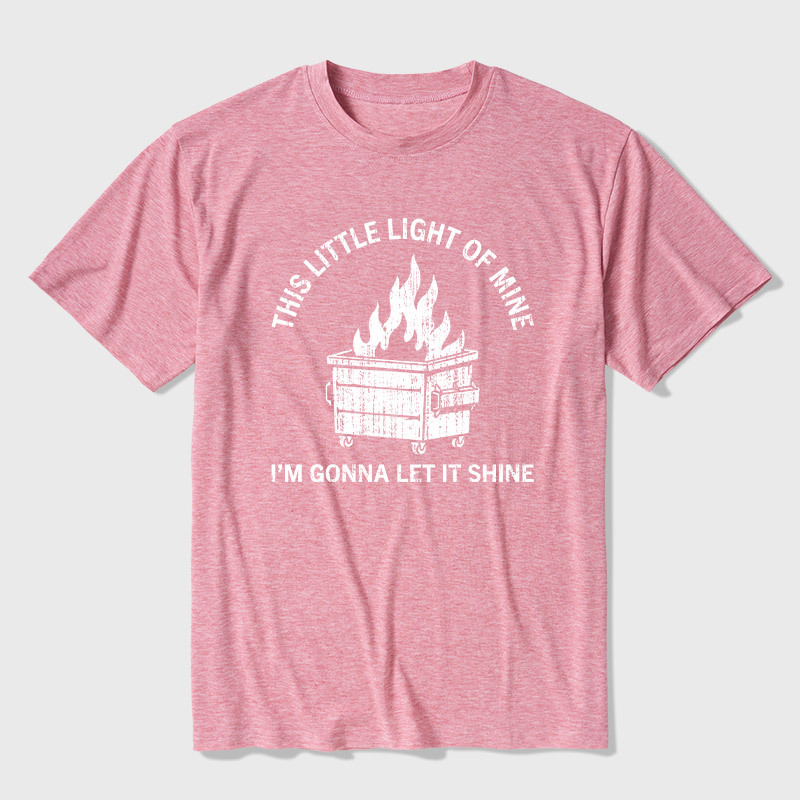 Dumpster Fire Ultra Soft Heather Tee
