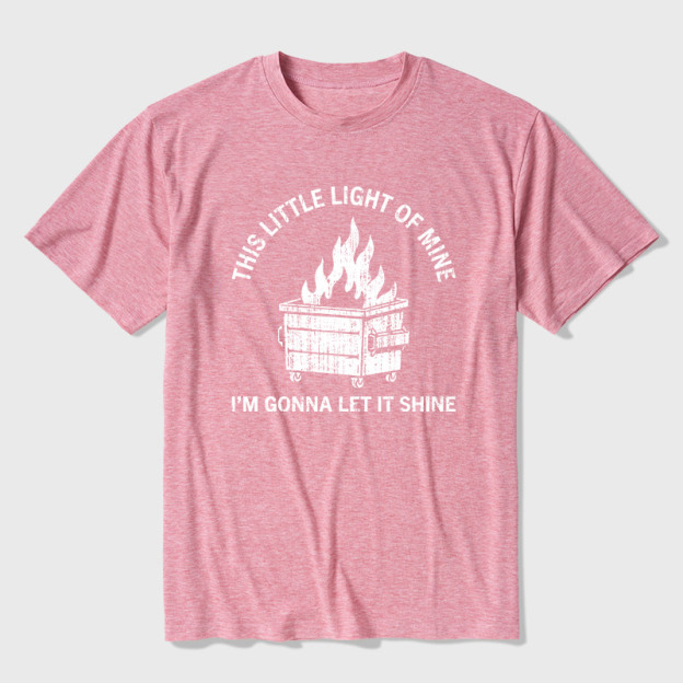 Dumpster Fire Ultra Soft Heather Tee