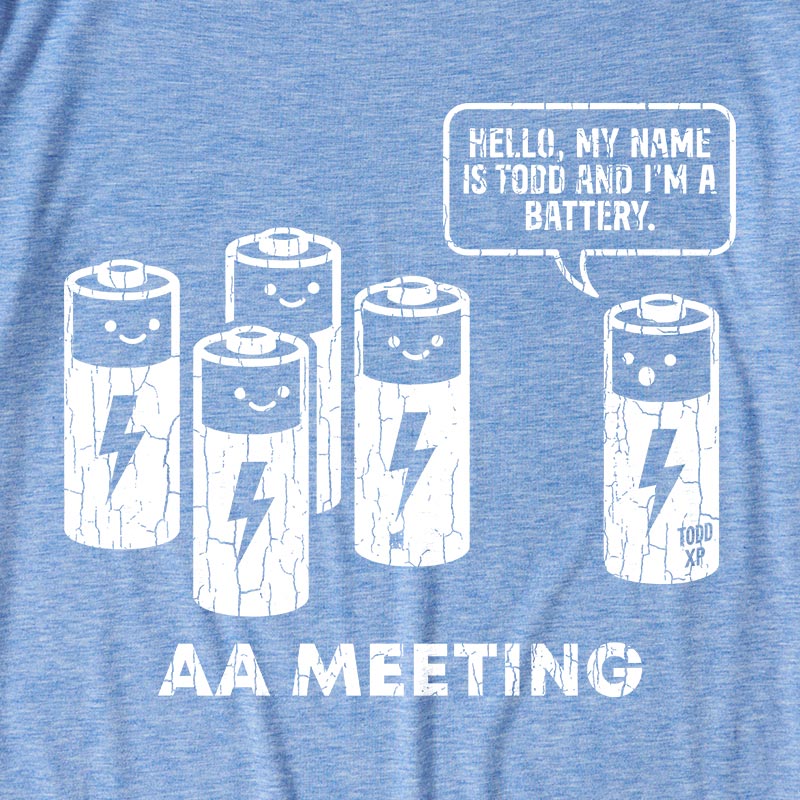 AA Meeting Ultra Soft Heather Tee