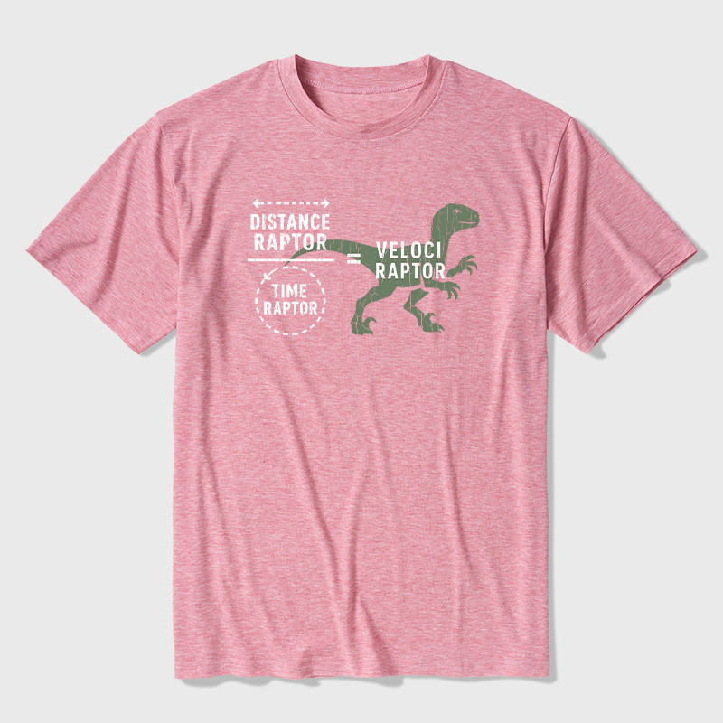 Equations Of Motion Science Velociraptor Ultra Soft Heather Tee