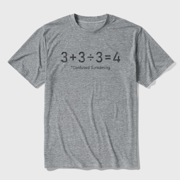Confused Screaming Ultra Soft Heather Tee