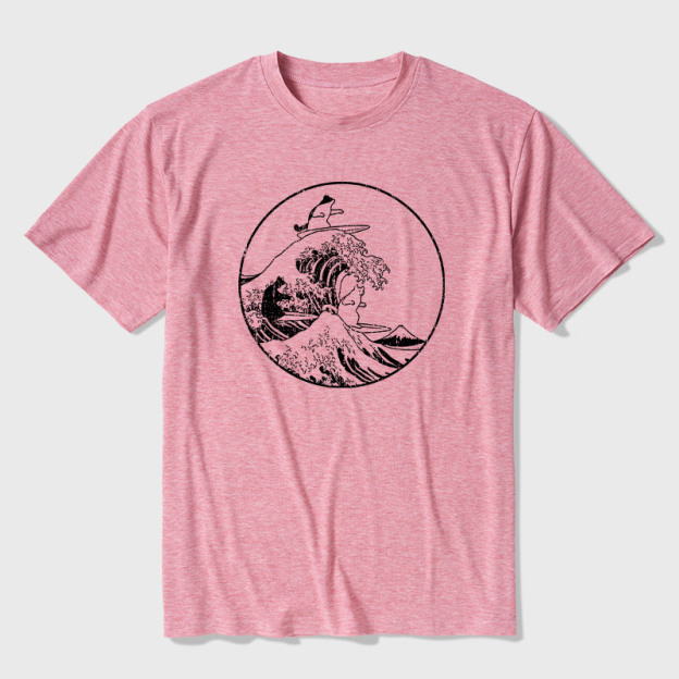 Big Wave Cats Ultra Soft Heather Tee