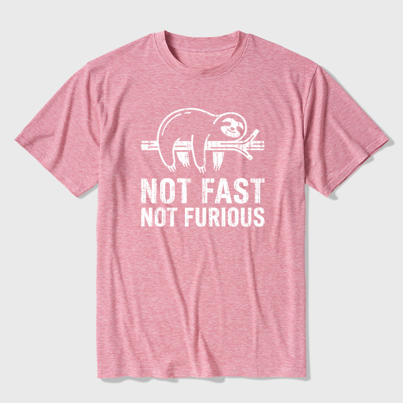 Not Fast Not Furious Ultra Soft Heather Tee