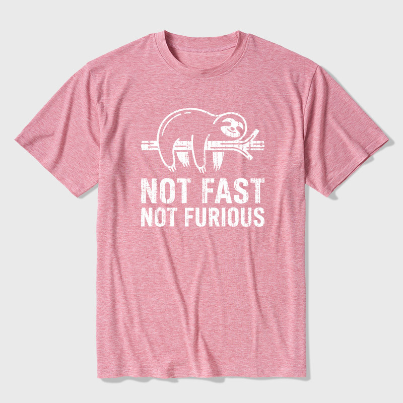 Not Fast Not Furious Ultra Soft Heather Tee